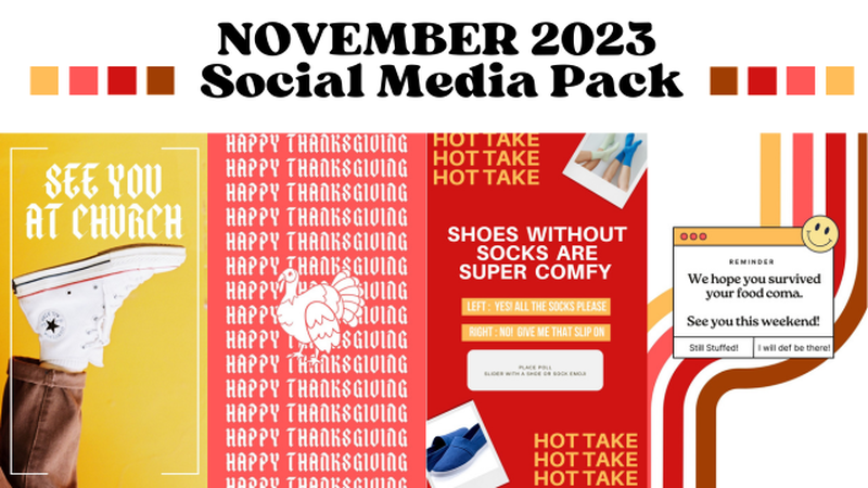 November 2023 Social Media Pack